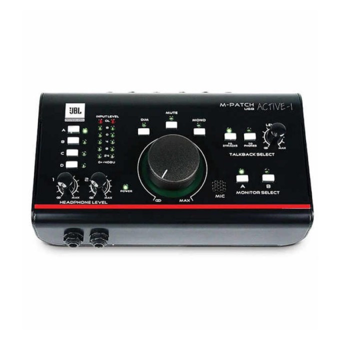 Контроллер студийных мониторов JBL M-PATCH ACTIVE-1 33803